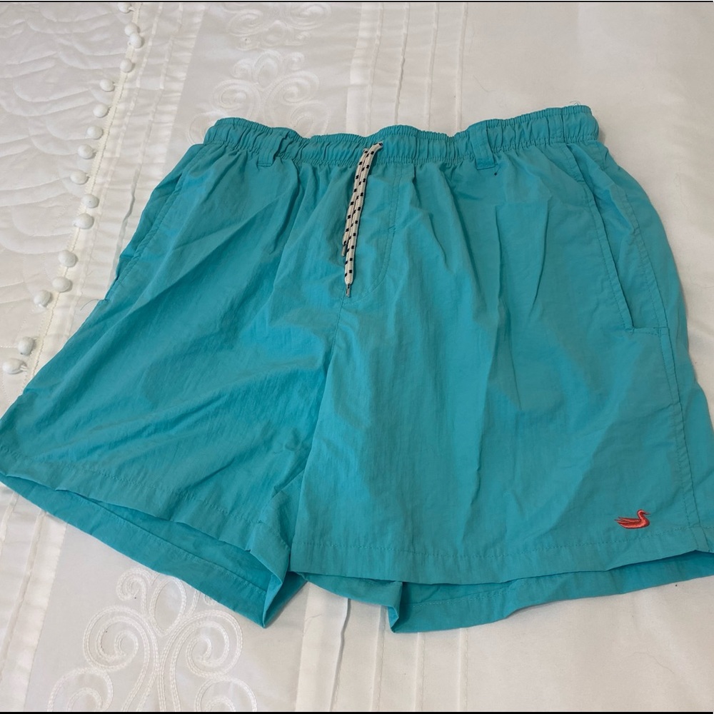 Electric Blue Southern Coast Swim Trunks!